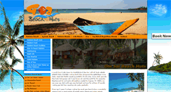 Desktop Screenshot of goabeachhuts.com